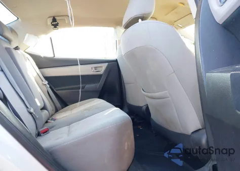 2015 Toyota Corolla Le from USA, damaged, VIN 2T1BURHE1FC307287